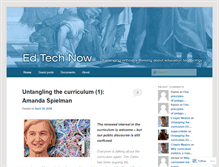 Tablet Screenshot of edtechnow.net